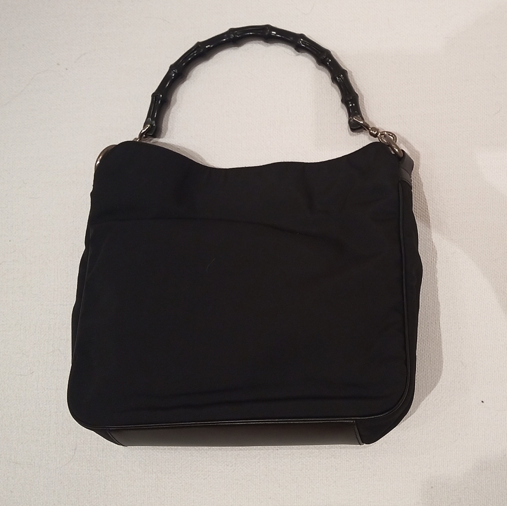 Coming Soon: Like New Vintage Gucci Bamboo Hobo